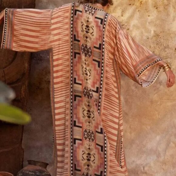 Freya Kimono Duster | Women's Fashion Kimono - Picture 5 of 5